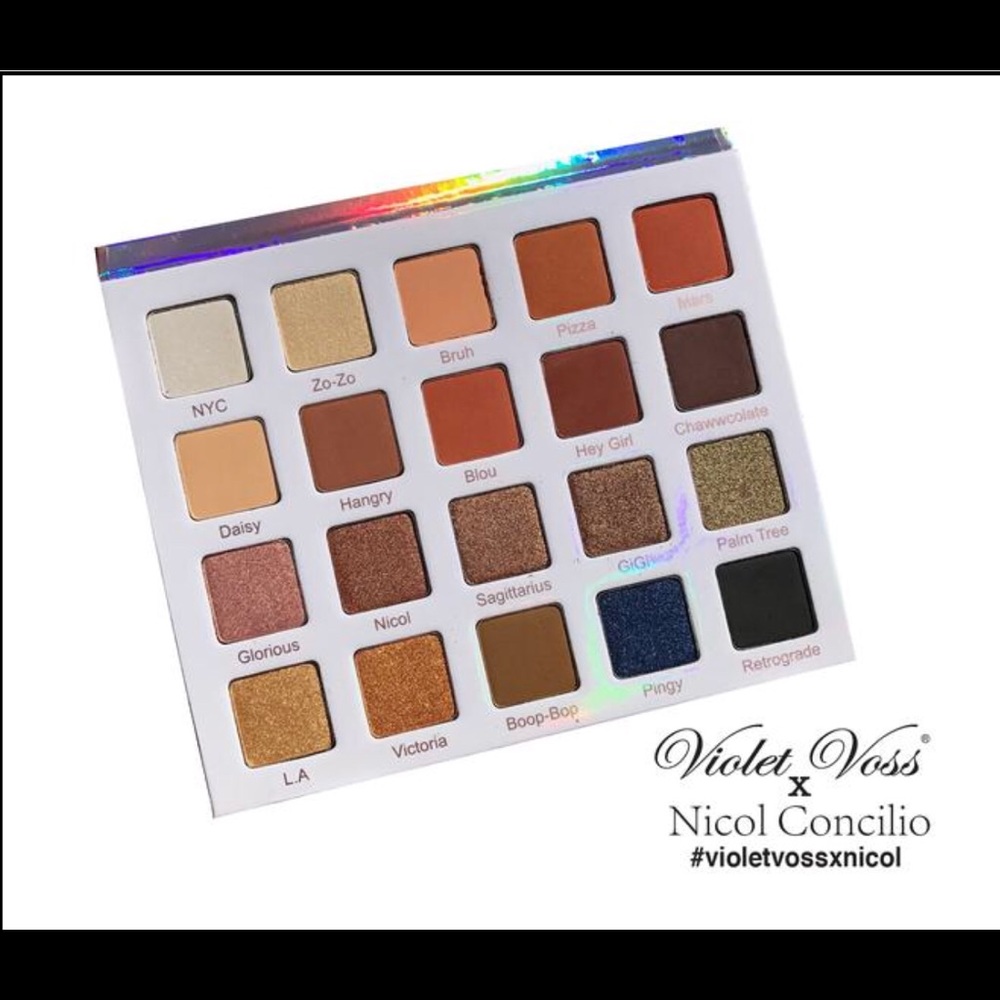 Violet Voss X Nicol Concilio Eye Shadows Palette